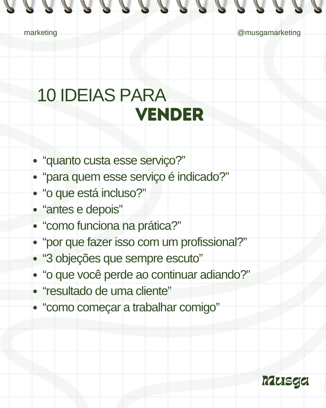 Lista editorial: 10 ideias para vender